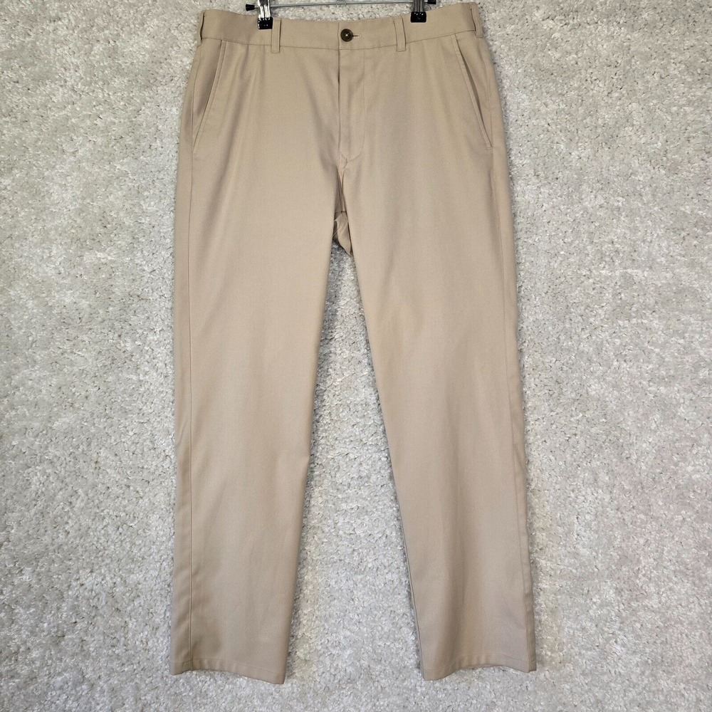 Mizzen+Main Mens Twill Tapered Chino Pants 32x30 Office Casual‎ Modern Workwear
